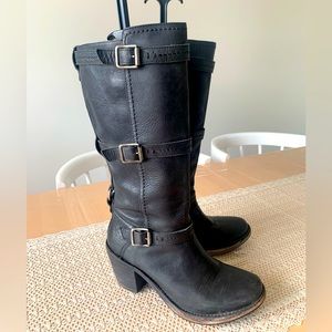 Frye Carmen 3-Buckle Boots